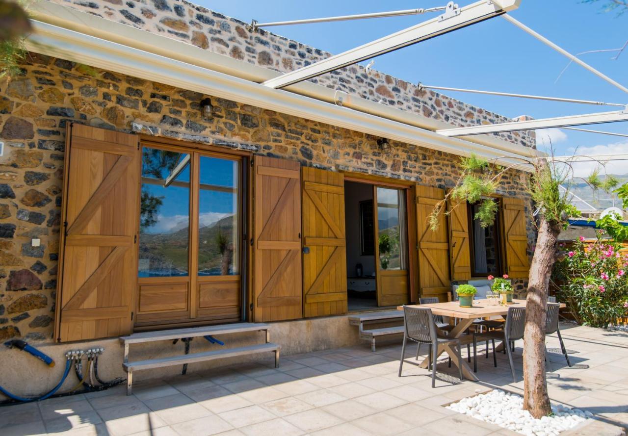 Villa Palio Damnoni Seafront House Exterior foto